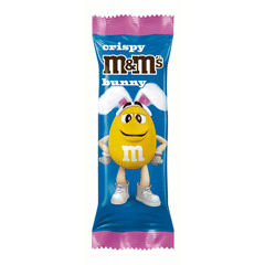 M&Ms Crispy Chocolate Bunny 29g
