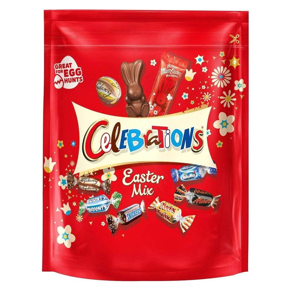 Celebration Sharing Bag Mix Chocolates 365g