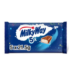 Milky Way Chocolate Pkt 5x21.5g=107.5g