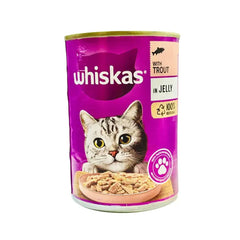 Whiskas With Trout In Jelly Tin 400g