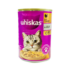 Whiskas With Turkey In Jelly Tin 400g