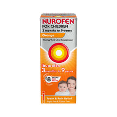 Nurofen Children Suspension Orange Flavour 100ml (imp)