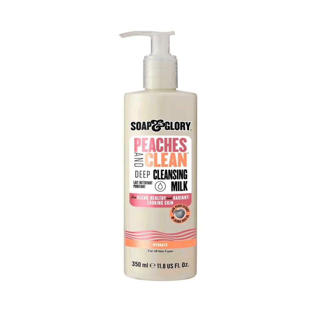 Soap & Glory Peaches Clean And Cleansing Milk 350ml