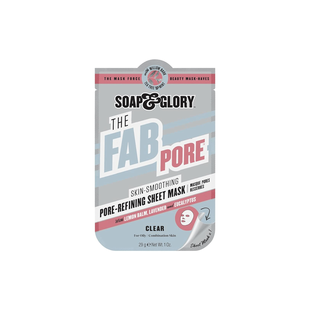 Soap & Glory The Fab Pore Skin Smoothing Sheet Mask 29g