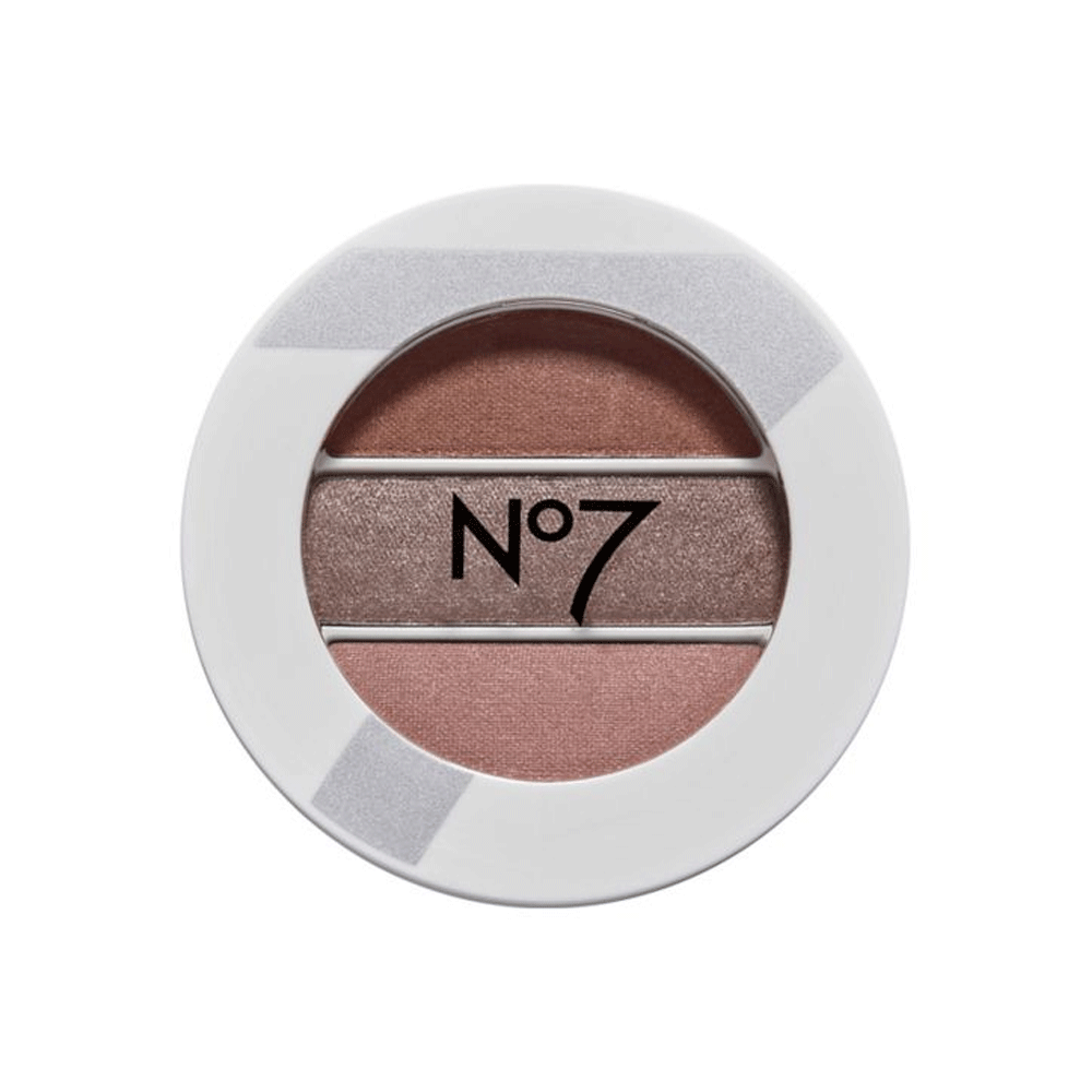 Boots No7 Burnished Bronze Trio Eye Shadow 2.6g