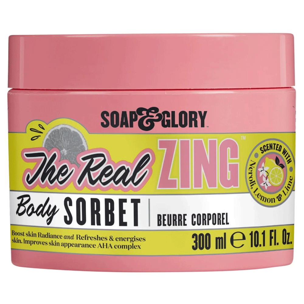 Soap & Glory The Real Zing Body Sorbet Scented With Lemon 300ml