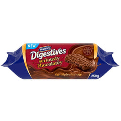 Mcvities Seriously Chocolatey Digestives Biscuit 250g