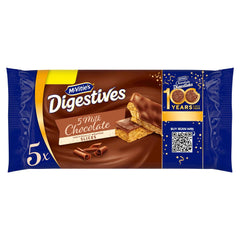 Mcvities Digestive Milk Chocolate 5 Slices 114g