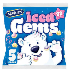 Mcvities Iced Gems Multipack Biscuits 5X23g