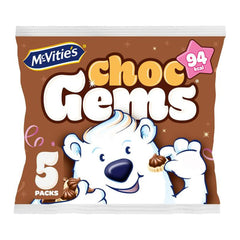 Mcvities Iced Gems Chocolate Multipack Biscuits 5X19g