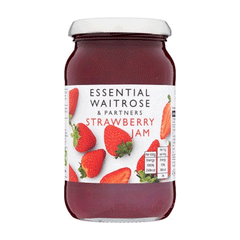 Essential Waitrose & Partners Strawberry Jam 454g