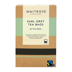 Waitrose Earl Grey Tea Bags 50s
