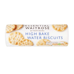 Waitrose Essential High Bake Water Biscuits 200g