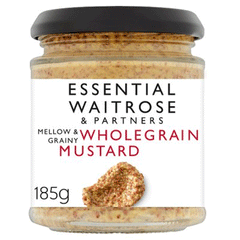 Essential Waitrose Wholegrain Mustard 185g