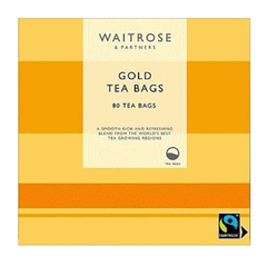 Waitrose Gold Tea Bags 80s 250g