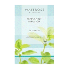 Waitrose Peppermint Infusion Tea 20 Bags