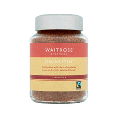 Waitrose Italian Style Coffee 100g