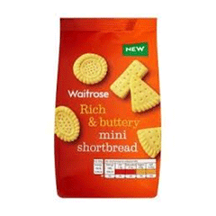 Waitrose Rich & Buttery Shortbread 125g