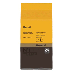 Waitrose Brazil Assodantas Ground Coffee227g