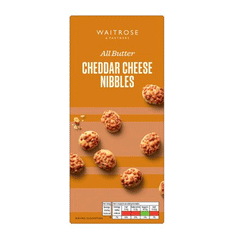 Waitrose All Butter Cheddar Nibbles 100g