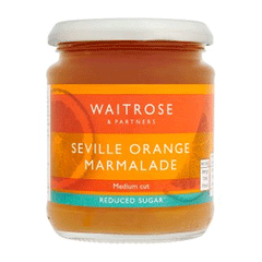 Waitrose Seville Orange Marmalade Reduced Sugar 320g