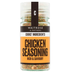 Waitrose Chicken Seasoning Cooks Ingredients 41g