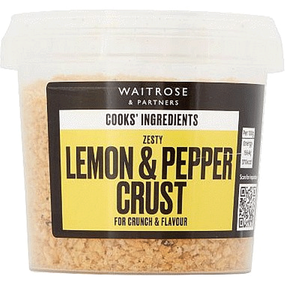 Waitrose Cooks Ingredients Lemon & Pepper Crust 110g