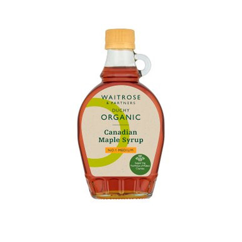 Waitrose Duchy Organic Canadian Maple Syrup 330g