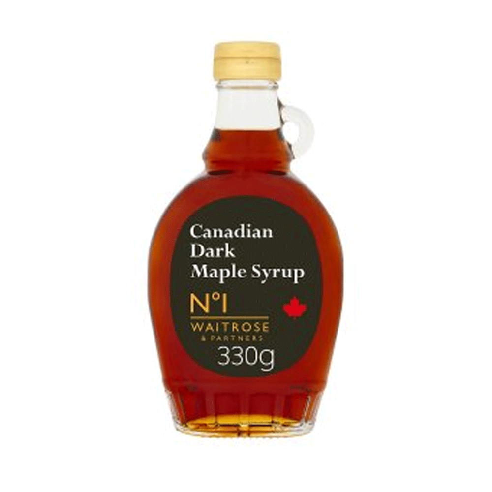 Waitrose Canadian Maple Syrup No.1 Medium 330g