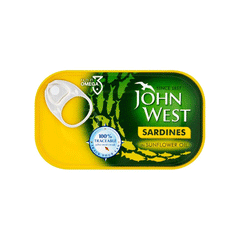 John West Sardines In Sunflower Oil 120gm