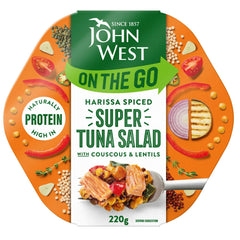 John West Harissa Spiced Super Tuna Salad 220g