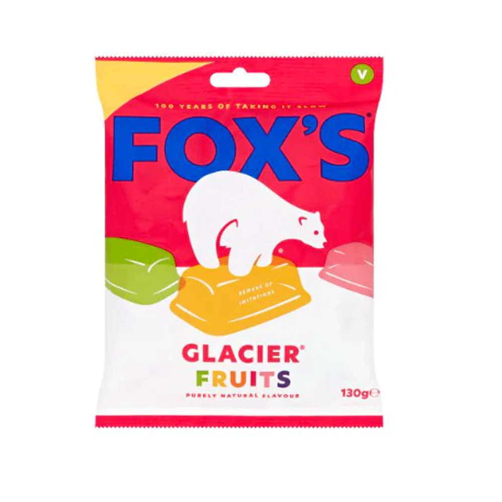 Fox's Candy Glacier Fruit Mints 130gm