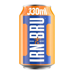 Irn Bru Soft Drink Can 330ml