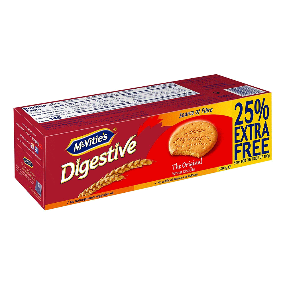 Mcvities Digestive Original Wheat Biscuits 500g