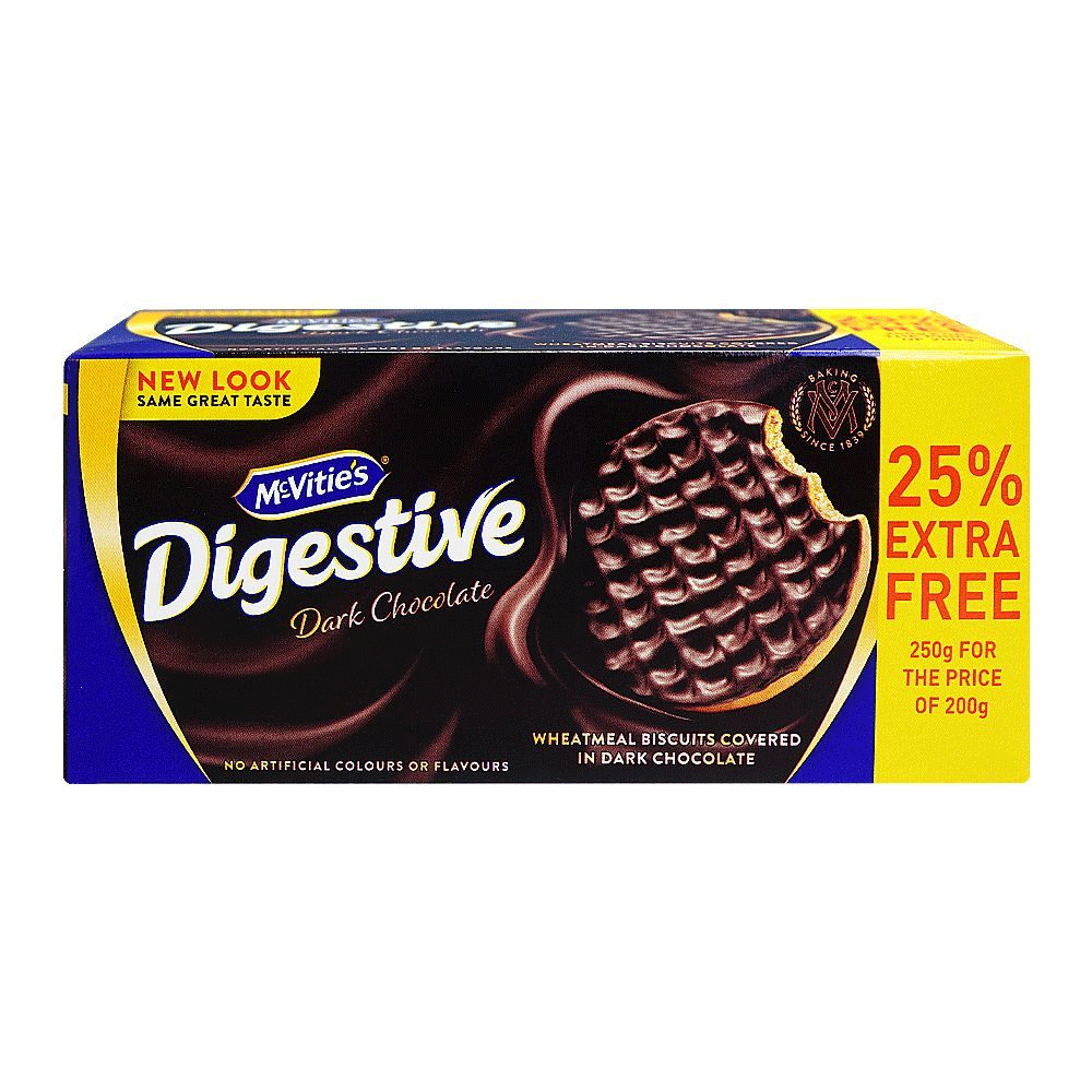 Mcvities Digestive Dark Chocolate Biscuit 250g