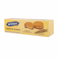 Mcvities Digestive Creams Vanilla Biscuit 100g