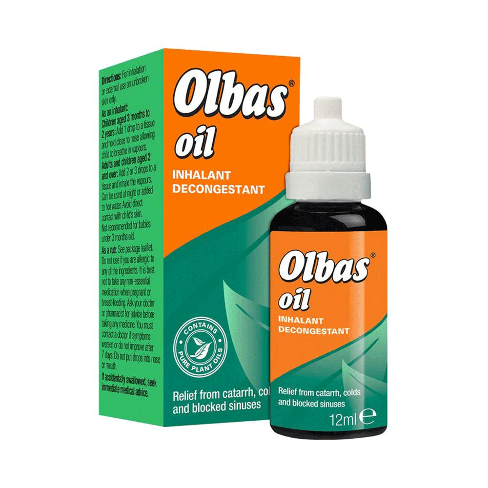 Olbas Oil Inhalant Decongestant 12ml