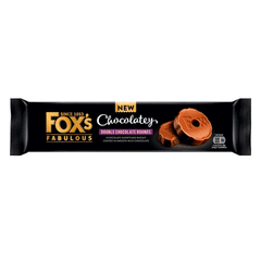 Fox's Fabulous Chocolatey Double Chocolate Round Biscuit 130g