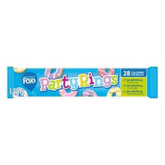 Foxs Party Rings Biscuits 125g