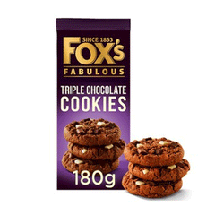 Fox's Triple Chocolate Cookies 180g