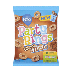 Fox's Party Ring Choc Minis 5pk 105g