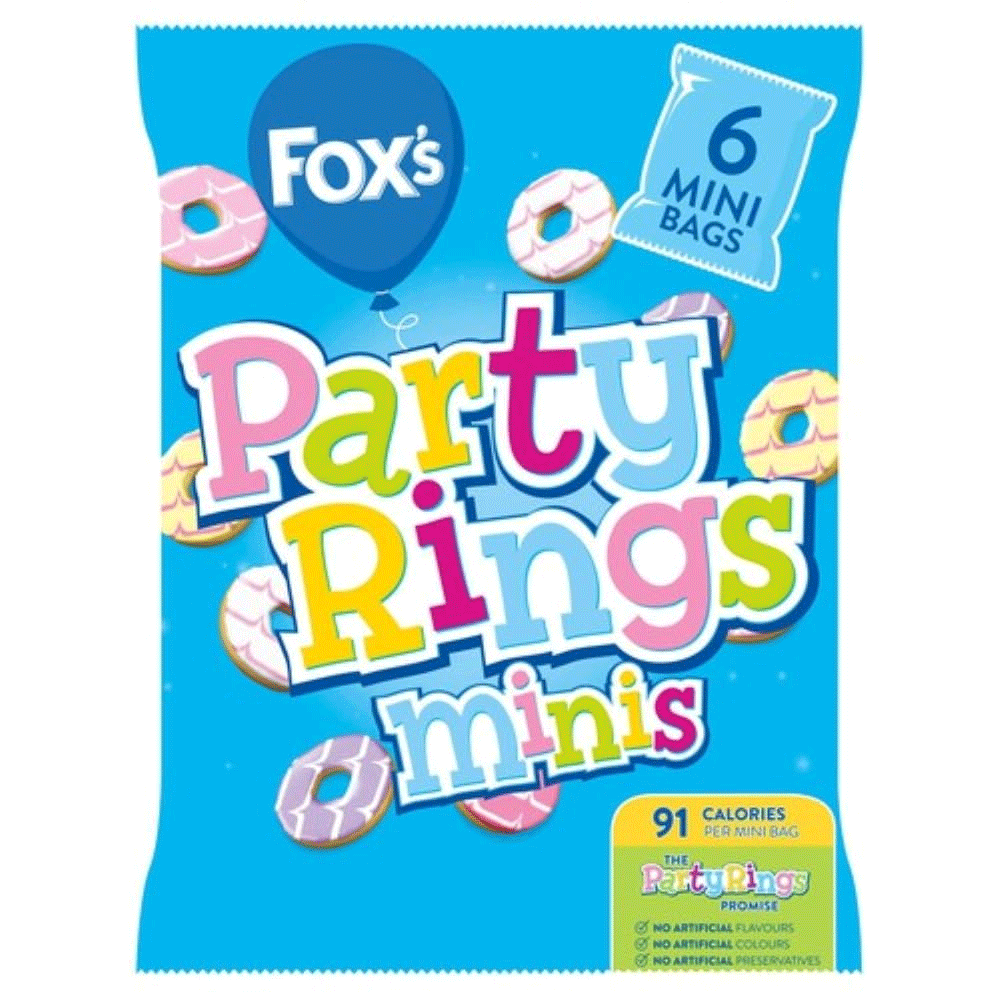 Fox's Party Rings Minis 21g