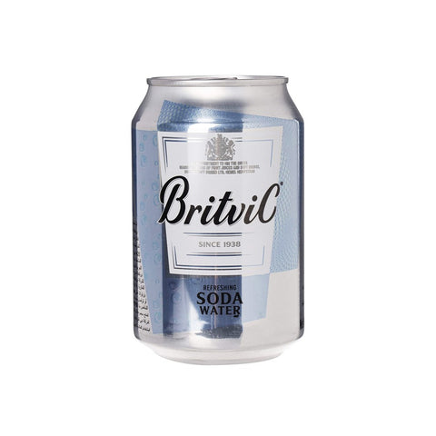 Britvic Soda Water Can 300ml