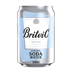 Britvic Soda Water Can 300ml