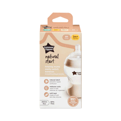 Tommee Tippee Natural Start Bottles 3m+Med Flow 2x260ml