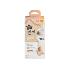 Tommee Tippee Natural Star Pp Bottle 3m+med Flow 340ml