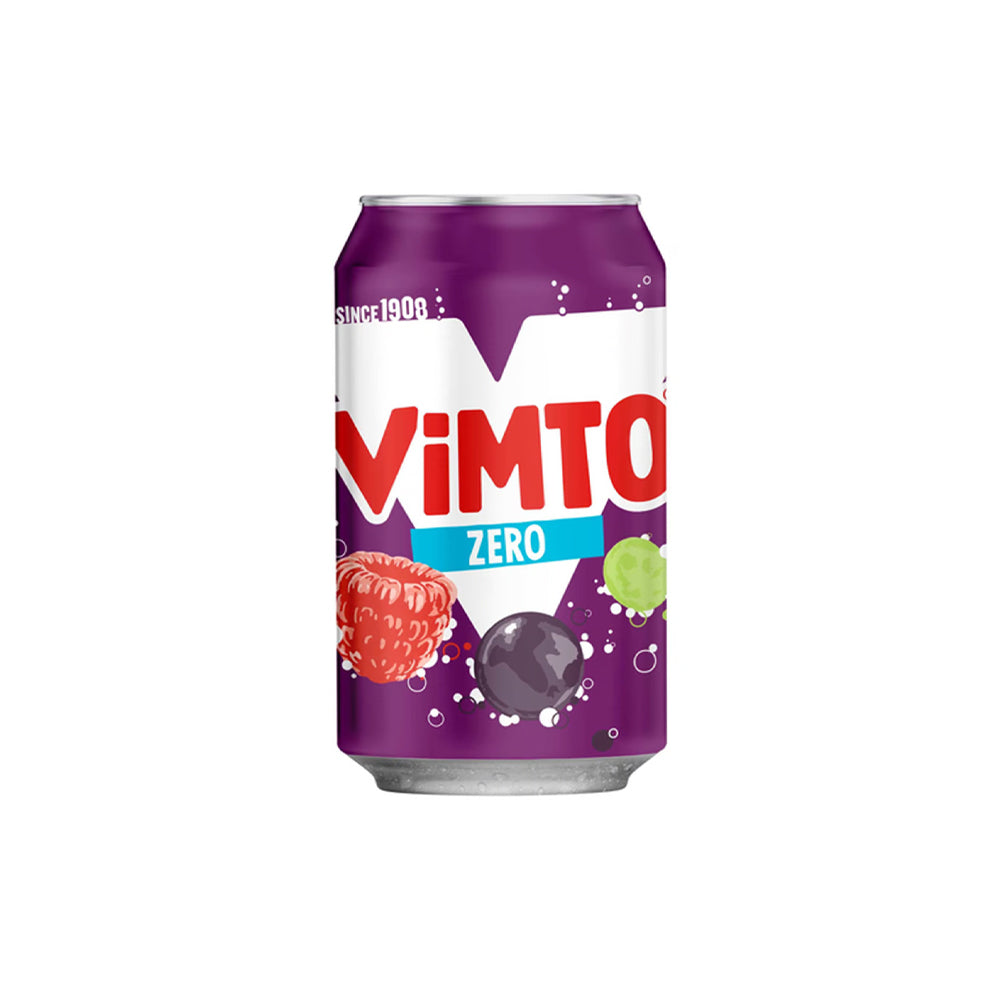 Vimto Zero Fruit Drink Can 330ml
