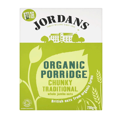 Jordans Organic Porridge Chunky Traditional 750g