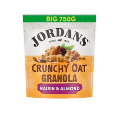 Jordans Crunchy Oat Granola Raisin & Almond Pouch 370g