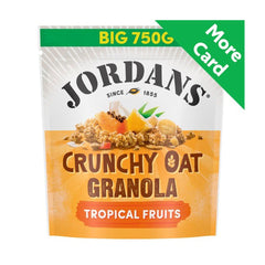Jordans Crunchy Oat Granola Tropical Fruits Pouch 370g